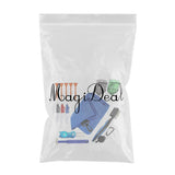 Maxbell Golf Club Cleaning Kit with Golf Marker Pen Brush TowelGroove Cleaner Blue