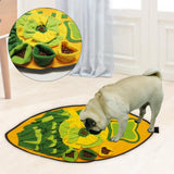 Maxbell Dog Snuffle Mat Pet Nosework Feeding Mat Sniffing Pet Pad Blanket Toys