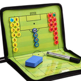 Maxbell Magnetic Football Soccer Coach Coaching Aid Erase Clipboard Tactical Board