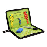 Maxbell Magnetic Football Soccer Coach Coaching Aid Erase Clipboard Tactical Board