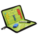 Maxbell Magnetic Football Soccer Coach Coaching Aid Erase Clipboard Tactical Board