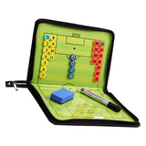 Maxbell Magnetic Football Soccer Coach Coaching Aid Erase Clipboard Tactical Board