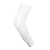 Maxbell Elbow Support Compression Honeycomb Pad Brace Joint Arm Sleeve Sport White M