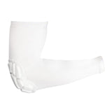 Maxbell Elbow Support Compression Honeycomb Pad Brace Joint Arm Sleeve Sport White M