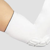 Maxbell Elbow Support Compression Honeycomb Pad Brace Joint Arm Sleeve Sport White M