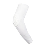 Maxbell Elbow Support Compression Honeycomb Pad Brace Joint Arm Sleeve Sport White M