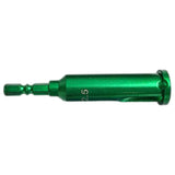 Maxbell Electrical Wire Stripper Twisters for Stripping Cable Power Drill Drivers Green 3Way 2.5Square