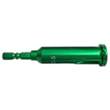 Maxbell Electrical Wire Stripper Twisters for Stripping Cable Power Drill Drivers Green 3Way 2.5Square