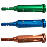 Maxbell Electrical Wire Stripper Twisters for Stripping Cable Power Drill Drivers Green 3Way 2.5Square