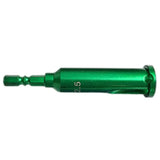 Maxbell Electrical Wire Stripper Twisters for Stripping Cable Power Drill Drivers Green 3Way 2.5Square