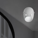 Maxbell Sconce Lamp Wall Mount Face Mask LED Wall Light for Home E White Light