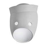 Maxbell Sconce Lamp Wall Mount Face Mask LED Wall Light for Home C Warm Light