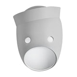 Maxbell Sconce Lamp Wall Mount Face Mask LED Wall Light for Home C Warm Light