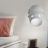 Maxbell Sconce Lamp Wall Mount Face Mask LED Wall Light for Home B White Light