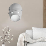 Maxbell Sconce Lamp Wall Mount Face Mask LED Wall Light for Home B White Light