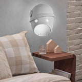 Maxbell Sconce Lamp Wall Mount Face Mask LED Wall Light for Home B White Light