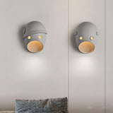 Maxbell Sconce Lamp Wall Mount Face Mask LED Wall Light for Home A Warm Light