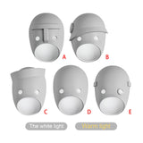 Maxbell Sconce Lamp Wall Mount Face Mask LED Wall Light for Home A White Light