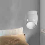 Maxbell Sconce Lamp Wall Mount Face Mask LED Wall Light for Home C White Light