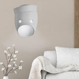 Maxbell Sconce Lamp Wall Mount Face Mask LED Wall Light for Home C White Light