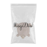 Maxbell Cat Bed Washable Entry Pad Faux Fur Cozy Sheep Shaped Pet Mat for Floor Milk Tea Color
