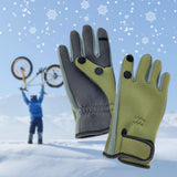 Maxbell Windproof Winter Gloves Touch Screen Lightweight for Hiking Winter Women L Size