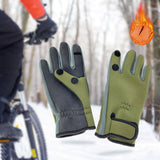 Maxbell Windproof Winter Gloves Touch Screen Lightweight for Hiking Winter Women L Size