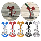 Maxbell 5Pcs Fishbone Anchor Tent Pegs Plank Board Accessory Outdoor Hiking 67x36mm