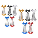 Maxbell 5Pcs Fishbone Anchor Tent Pegs Plank Board Accessory Outdoor Hiking 67x36mm