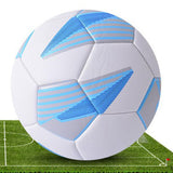 Maxbell Outdoor Training Football Soccer Ball Match Game Ball Sport Equipment Size 5 White