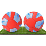 Maxbell Outdoor Training Football Soccer Ball Match Game Ball Sport Equipment Size 5 Red