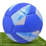 Maxbell Outdoor Training Football Soccer Ball Match Game Ball Sport Equipment Size 5 Blue