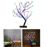 Maxbell 48 LED Birch Tree Light up Battery Powered Tabletop Tree Xmas Multicolor