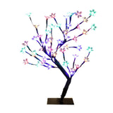 Maxbell 48 LED Birch Tree Light up Battery Powered Tabletop Tree Xmas Multicolor