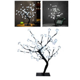 Maxbell 48 LED Birch Tree Light up Battery Powered Tabletop Tree Xmas White light