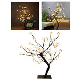 Maxbell 48 LED Birch Tree Light up Battery Powered Tabletop Tree Xmas Warm light