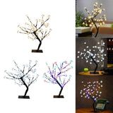 Maxbell 48 LED Birch Tree Light up Battery Powered Tabletop Tree Xmas Warm light