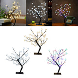 Maxbell 48 LED Birch Tree Light up Battery Powered Tabletop Tree Xmas Warm light