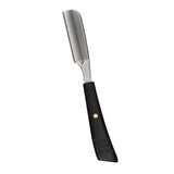 Maxbell Razor Straight Handle Shaving Hair Clip Compression Ebony Silver