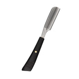 Maxbell Razor Straight Handle Shaving Hair Clip Compression Ebony Silver