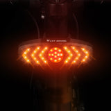 Maxbell Bicycle Indicator Rear Tail Turn Signal LED Light Horn Lamp Remote Control