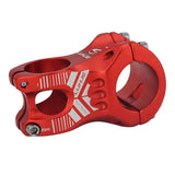 Maxbell Mountain Bike Stem High Strength MTB Road Bicycle Handlebar Short Stem Parts Red