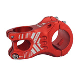 Maxbell Mountain Bike Stem High Strength MTB Road Bicycle Handlebar Short Stem Parts Red