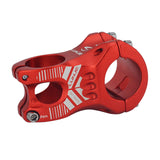 Maxbell Mountain Bike Stem High Strength MTB Road Bicycle Handlebar Short Stem Parts Red