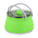 Maxbell Silicone Water Kettle Portable 1L Cooking Pot Outdoor Camping Cookware