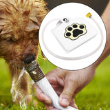 Maxbell Dog Drinking Water Fountain Outdoor Garden Step On Pet Sprinkler Dispenser