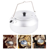 Maxbell 0.8L Outdoor Camping Kettle Coffee Tea Pot Picnic Cookware Folding Handle