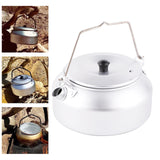 Maxbell 0.8L Outdoor Camping Kettle Coffee Tea Pot Picnic Cookware Folding Handle