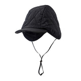 Maxbell Mens Ladies Winter Ear Trapper Hat Outdoor Windproof Bomber Ski black