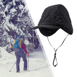 Maxbell Mens Ladies Winter Ear Trapper Hat Outdoor Windproof Bomber Ski black